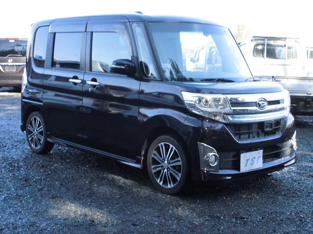 カスタムRS SA ターボ タイミングチェーンエンジン キーフリー プッシュスタート 左右パワースライドドア 地デジナビ バックカメラ HIDヘッドライト アルミホイール ベンチシート インパネシフト(1枚目)