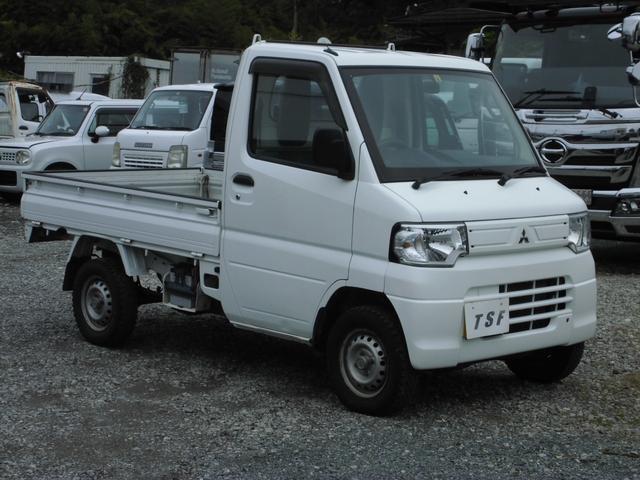 ミニキャブMiEVトラック（三菱）ＶＸ−ＳＥ　１０．５ｋＷｈ　１０．５ＫＷ東芝ＳＣｉＢバッテリー搭載　１００％電気自動車　ＱＣ急速充電口付　３方開軽トラック　家庭用充電ケーブル付属　シートヒーター 中古車画像