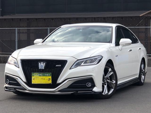 クラウンハイブリッド(トヨタ) ＲＳアドバンス　ＴＲＤエアロパノラミックビューモニターデジタルインナーミラー 中古車画像