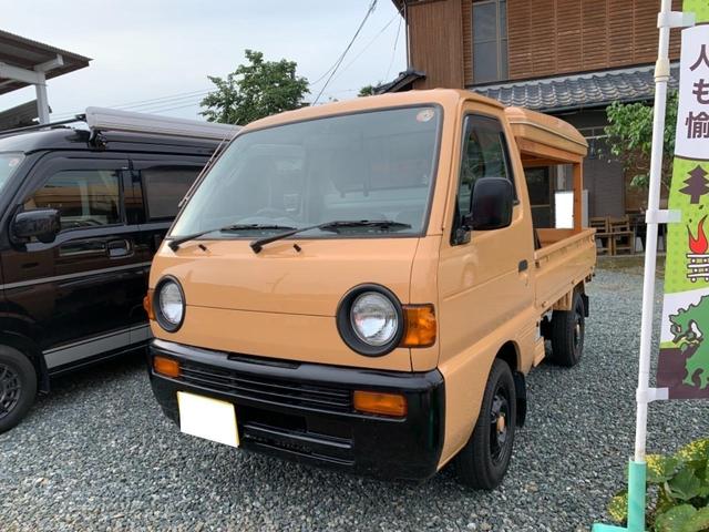 スズキ キャリイトラック ルーフテント付きキャンピング仕様 軽トラキャリーの中古車 車体価格106万円 1996 平成8 年式 走行2 0万キロ 車体色オレンジ 熊本県山鹿市鹿央町岩原１３７２ １ フォンフー合同会社の在庫 グーネット中古車