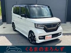 ホンダ　Ｎ−ＢＯＸカスタム　Ｇ　Ｌターボホンダセンシング　純正ナビＤＴＶ　両側パワスラ