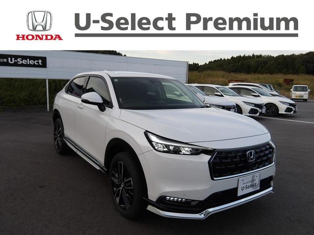 ヴェゼル(ホンダ) e:HEVZ 認定中古車(保証2年)・当社デモカーUP・Hondaコネクトナビ・Bカメラ・純正Fグリル・エアロ 衝突回避支援ブレーキ機能 パノラミックビューモニター スマキ Pトランク フルオートエアコン Dレコ 中古車画像