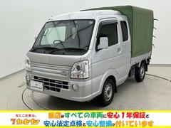 キャリイトラック スーパーキャリィX 社外ナビ/バックカメラ/Bluetooth接続/フルセグTV/レーンキープアシスト/マニュアルエアコン/5速MT/オートライト/ドラレコ/ETC/パワーウィンドウ/ホロ付/ドアバイザー/フロアマット/ 中古車画像