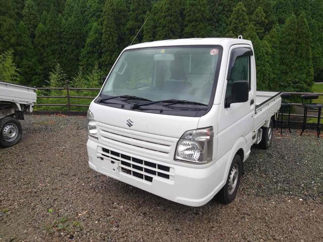 ＫＣエアコン・パワステ　軽トラ　４ＷＤ　ＡＴ　エアコン　パワーステアリング　助手席エアバッグ　鳥居　アオリ新車外し　交換