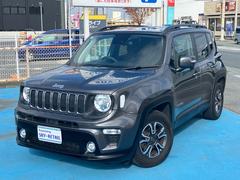 ジープ・レネゲード ロンジチュード ディーラー車 右ハンドル ディスプレイオーディオ バックカメラ USB クルーズコントロール ETC レーンアシスト スマートキー プッシュスタート 16inアルミホイール ルーフレール 中古車画像