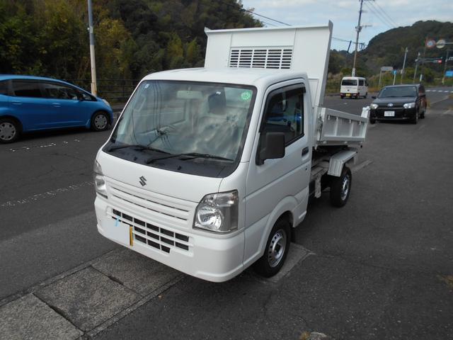 荷台塗装済　ダンプ　切替式４ＷＤ　５速ＭＴ エアコン　パワステ