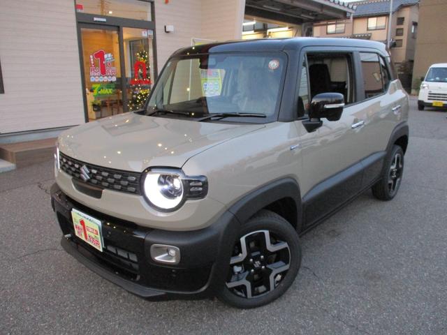 クロスビー(スズキ) ハイブリッドＭＺ　４ＷＤ　全方位モニター用メモリーナビゲーション・スズキコネクト対応通信機装着車　登録済未使用車　衝突軽減ブレーキ　純正８インチフルセグナビ　ＬＥＤオートライト　シートヒーター　レーンアシスト　クルコン 中古車画像