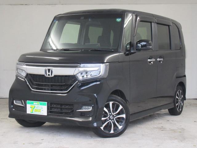 ホンダ Ｎ－ＢＯＸカスタム Ｇ・Ｌホンダセンシング　禁煙車　左パワースライドドア　カロッツェリアナビフルセグＴＶ　リアカメラ　Ｂｌｕｅｔｏｏｔｈオーディオ　禁煙車　ＬＥＤヘッドランプ　ナビ連動型ドライブレコーダー　室内除菌クリーニング施工済