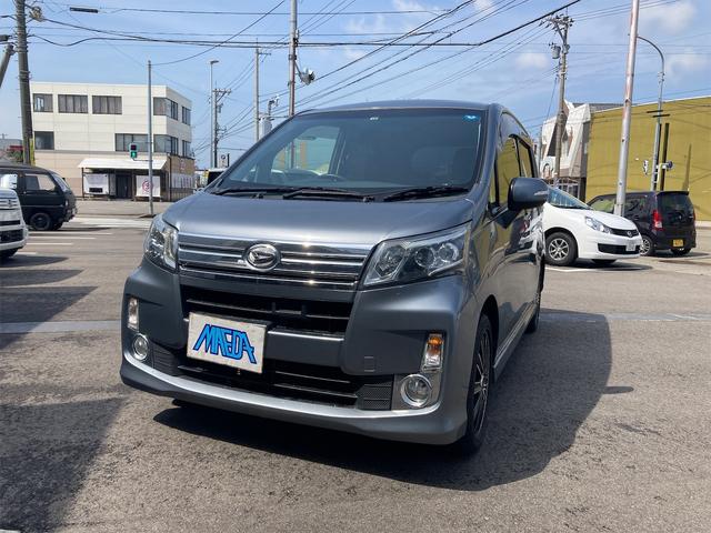 ムーヴ(ダイハツ) カスタム　ＲＳ　ＳＡ　４ＷＤ　ＥＴＣ　バックカメラ　ナビ 中古車画像