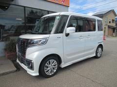 スペーシアカスタム ハイブリッドGS ワンオーナー メモリーナビ&フルセグ&バックカメラ 左側パワースライドドア 盗難防止システム レーンアシスト 頸部衝撃緩和ヘッドレスト 障害物センサー スマートキー プッシュスタート 中古車画像