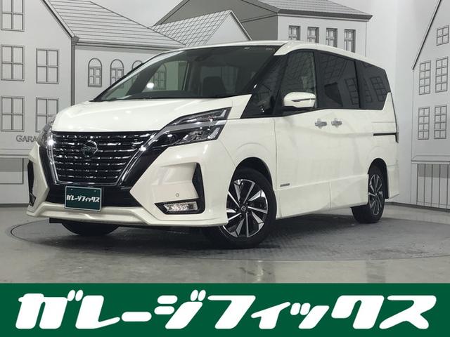 日産 セレナ ハイウェイスターＶ　ＥＴＣ　全周囲カメラ　クリアランスソナー　オートクルーズコントロール　レーンアシスト　衝突被害軽減システム　両側電動スライドドア　電動スライドドア　オートライト　ＬＥＤヘッドランプ　スマートキー