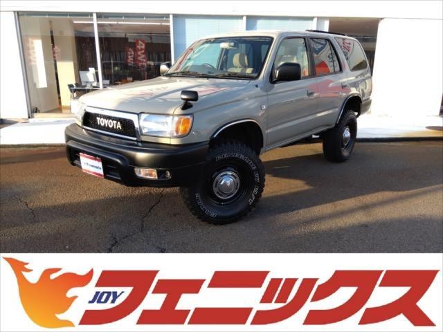 ＳＳＲ－Ｇ☆ナローボディ☆リペイント済☆人気カスタム☆　☆４ＷＤ☆カラーチェンジ済（デザートカーキ）☆ＴＯＹＯＴＡエンブレム☆フロント＆リアバンパーマットブラック塗装☆リフトＵＰ☆レーダーレネゲイドＭＴタイヤ（アウトラインホワイトレター）☆フルセグナビ☆