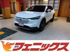 ホンダ　ヴェゼル　ｅ：ＨＥＶ　Ｚ☆４ＷＤ☆９インチナビ☆Ｂカメラ☆ＥＴＣ☆　☆４ＷＤ☆９インチホンダコネクトナビ☆フルセグＴＶ☆ＢＴオーディオ☆バックカメラ☆ハーフレザーシート☆前席シートヒーター☆ビルトインＥＴＣ☆パワーバックドア☆ホンダセンシング☆スマートキー☆ＬＥＤ☆