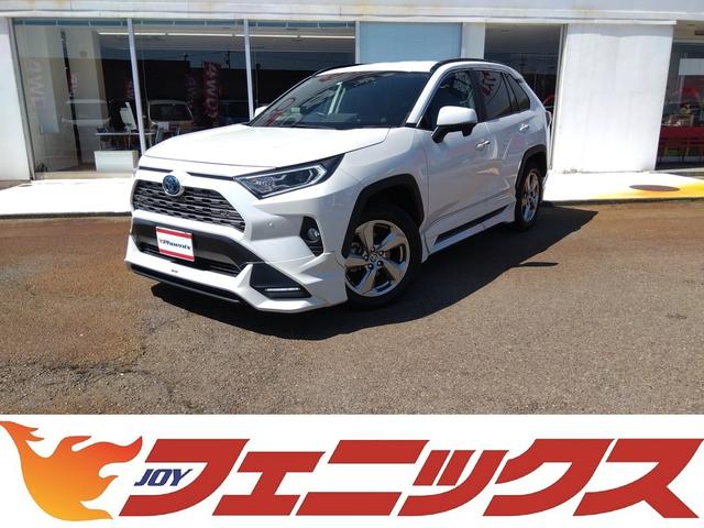 ハイブリッドＧ☆４ＷＤ☆ＴＲＤフルエアロ☆純正ナビ☆　☆４ＷＤ☆純正ＳＤナビ☆フルセグＴＶ☆ＢＴオーディオ☆バックカメラ☆ビルトインＥＴＣ☆黒革シート☆前席シートヒーター☆パワーバックドア☆ハンドルヒーター☆ＴＳＳ☆ＴＲＤフルエアロ☆