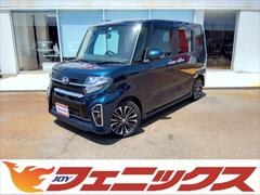 ダイハツ　タント　カスタムＲＳ☆ターボ☆８型ナビ☆Ｂカメラ☆　☆ターボ☆８インチナビ☆フルセグＴＶ☆ＢＴオーディオ☆バックカメラ☆ＥＴＣ☆ドラレコ☆ハーフレザーシート☆前席シートヒーター☆Ｗパワースライドドア☆スマートキー２個☆スマートアシスト☆ＬＥＤ☆