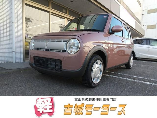 スズキ アルトラパン Ｇ　届出済未使用車　４ＷＤ　衝突被害軽減システム　盗難防止システム　ＣＶＴ　オートライト　アイドリングストップ　エアコン　スマートキー　ハイブリット