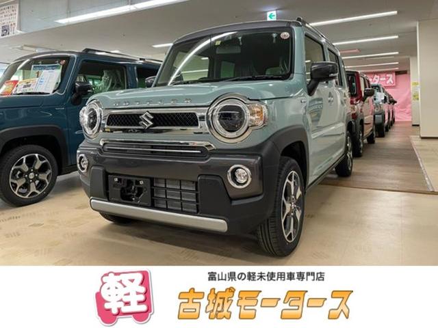 スズキ ハスラー ＪスタイルＩＩ　届出済未使用車　衝突被害軽減システム　盗難防止システム　ＣＶＴ　オートライト　アイドリングストップ　シートヒーター　オートエアコン　ＬＥＤヘッドライト　スマートキー　純正ＡＷホイール　ハイブリット