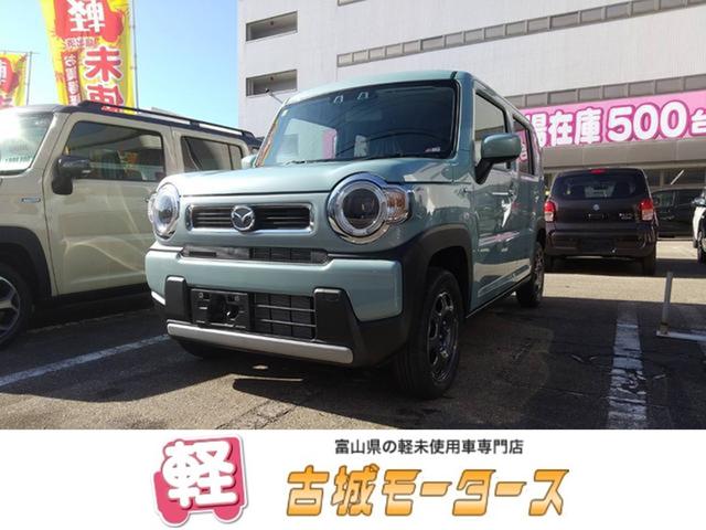 フレアクロスオーバー(マツダ) ハイブリッドＸＧ　届出済未使用車　ＣＶＴ　４ＷＤ　衝突軽減ブレーキ　盗難防止システム　シートヒーター 中古車画像