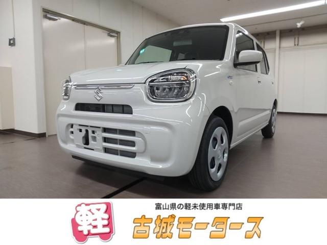 スズキ アルト ハイブリッドＳ　届出済未使用車　衝突被害軽減ブレーキ　盗難防止システム　オートライト　キーレスエントリー　ＣＶＴ　アイドリングストップ　ハイブリット