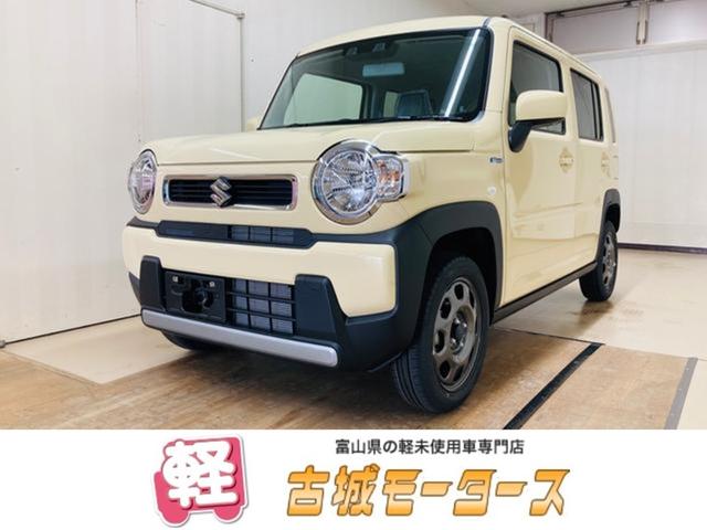 ハスラー ハイブリッドＧ　届出済未使用車　４ＷＤ　衝突被害軽減システム　盗難防止システム　ＣＶＴ　オートライト　アイドリングストップ　シートヒーター　オートエアコン　スマートキー　ハイブリット（1枚目）