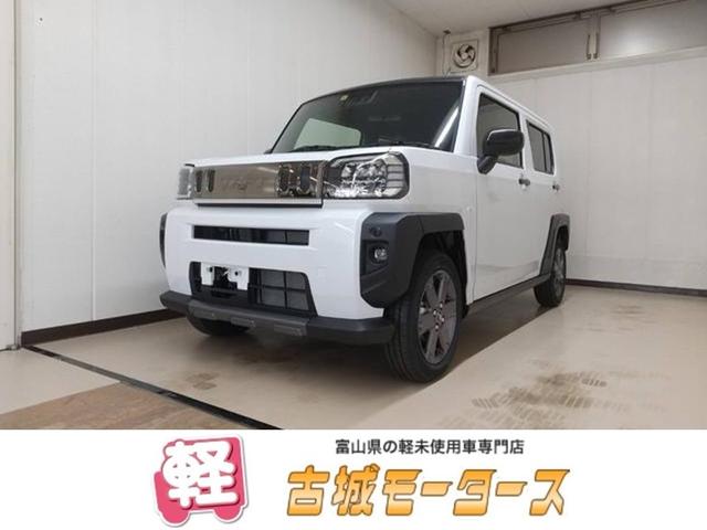 Ｇ　ダーククロムベンチャー　届出済未使用車　４ＷＤ　衝突被害軽減システム　盗難防止システム　ＣＶＴ　オートライト　アイドリングストップ　シートヒーター　　　オートエアコン　ＬＥＤヘッドライト　スマートキー　ガラスルーフ(1枚目)