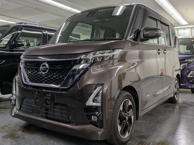 日産 ルークス ハイウェイスター　Ｘ　衝突被害軽減システム　盗難防止システム