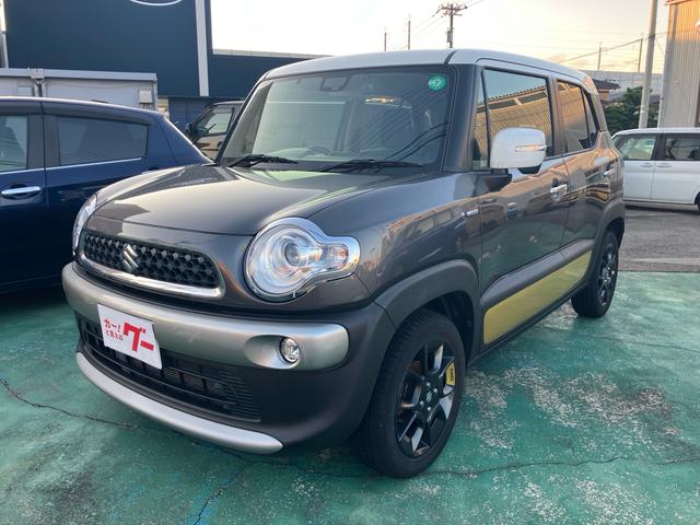 クロスビー(スズキ) ハイブリッドMZ 4WD メモリーナビ フルセグTV バックカメラ Bluetoothオーディオ ETC 前後ドライブレコーダー スマートキー プッシュスタート 衝突被害軽減システム アイドリングストップ 中古車画像