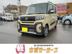 ダイハツ　タント　ファンクロス　届出済未使用車　衝突被害軽減システム　クリアランスソナー