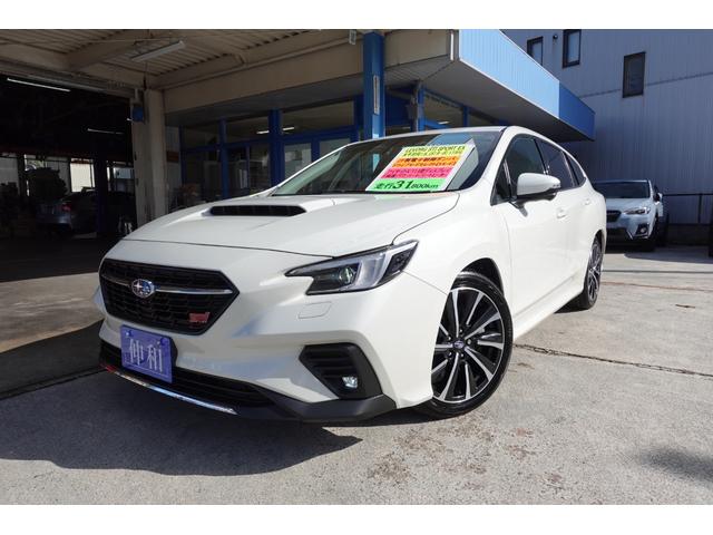 レヴォーグ(スバル) ＳＴＩスポーツ　ＥＸ　アイサイトＸ　セイフティプラス　グー鑑定内外装５点　ドライブモードセレクト　ＺＦ製ダンパ　１１．６型ディスプレイ　ナビ　ＴＶ　マルチビュー　前後ドラレコ　パワーリヤゲート　ＳＴＩボルドーレザー　ＬＥＤ 中古車画像