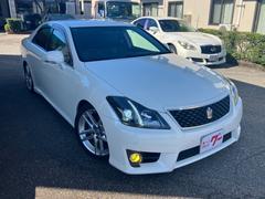 クラウン 2.5アスリート アニバーサリーエディション 社外足廻り レザーシート 純正HDDナビ フルセグTV バックカメラ ドライブレコーダー ETC クリアランスソナー オートクルーズ 純正アルミ オートライト HID スマートキー 盗難防止システム 中古車画像