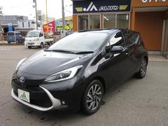 アクア Z プッシュスタート スマートキー LEDヘッドライト ETC 衝突被害軽減システム ナビ 10.5インチディスプレイオーディ Bluetooth バックカメラ 純正アルミホイール 中古車画像