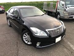 クラウン 3.0ロイヤルサルーン アニバーサリーED 純正HDDナビ地デジ フルセグTV Bluetooth サイド、バックモニター ETC 本革 パワーシート シートヒーター エアシート サンルーフ スマートキー 電動リアサンシェード 寒冷地仕様 中古車画像