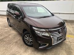 エルグランド 250ハイウェイスタープレミアム 純正HDDナビ地デジ フルセグTV DVDビデオ Bluetooth アラウンドビューモニター 後席フリップダウンモニター ETC 黒本革シート パワーシート シートヒーター 両側パワースライドドア 中古車画像