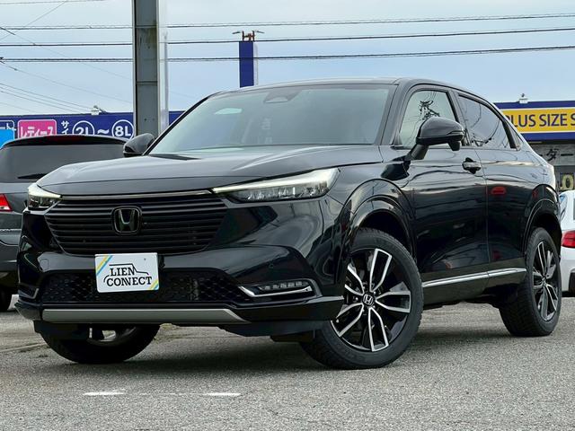 ヴェゼル(ホンダ) ｅ：ＨＥＶ　Ｚ　純正ナビ／バックカメラ／フルセグＴＶ／追従式クルーズコントロール／ホンダセンシング／ＥＴＣ／オートエアコン／ワイヤレス充電器 中古車画像