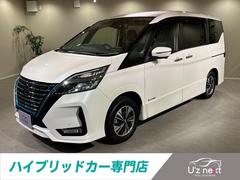 セレナ e-パワー ハイウェイスターV 純正10インチナビ/TV/CD/DVD/Bluetooth/HDMI/USB/ドラレコ アランドビューモニター 後席モニター プロパイロット ETC LEDライト フォグライト 純正アルミ TVキット 中古車画像
