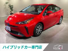 プリウス A ワンオーナー 純正9インチナビ/TV/CD/DVD/Bluetooth/HDMI/USB バックモニター ヘッドアップディスプレイ ETC ドラレコ プリクラッシュブレーキ レーダークルーズ BMS 中古車画像