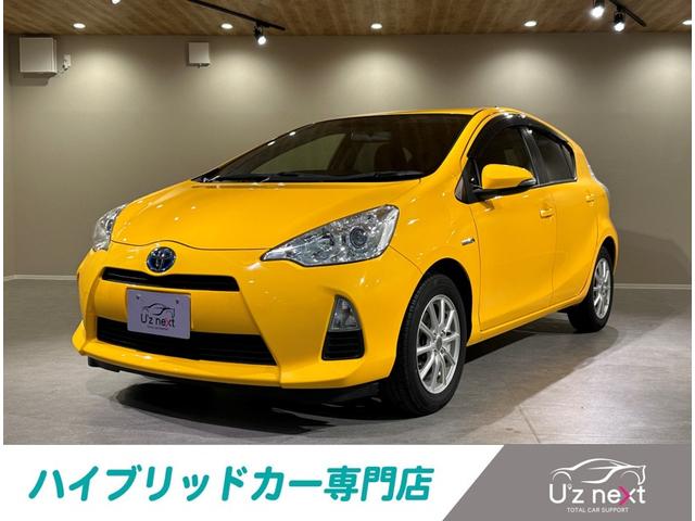 アクア(トヨタ) Ｓ　スマートキー　アイドリングストップ　ＥＴＣ　禁煙車　アルミホイール　ナビＴＶ 中古車画像