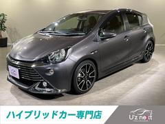 アクア G G’s 純正ナビ/TV/CD/DVD/Bluetooth ETC G’z専用17インチアルミ/シート/エアロ シートヒーター LEDライト/フォグライト 中古車画像