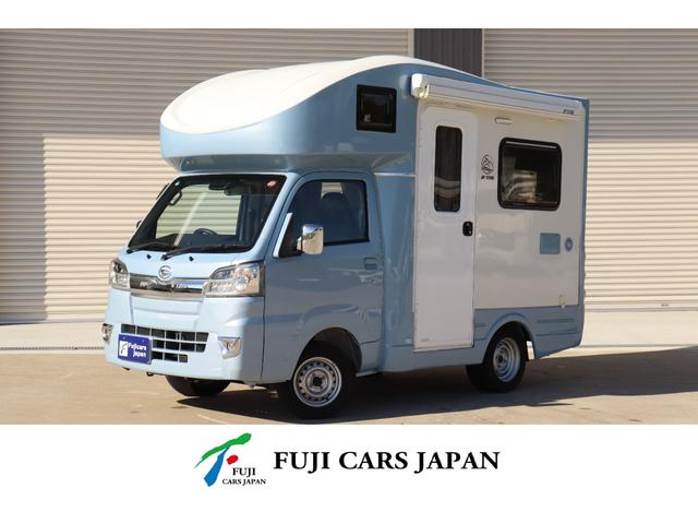 ＪＰスター　ハッピー１　シンク　ＦＦヒーター　冷蔵庫　テレビ　リチウム４００Ａｈ　走行充電　外部充電　１５００Ｗインバーター　ソーラーパネル　オーニング　ＥＴＣ　バックカメラ　衝突軽減ブレーキ　前後ドライブレコーダー