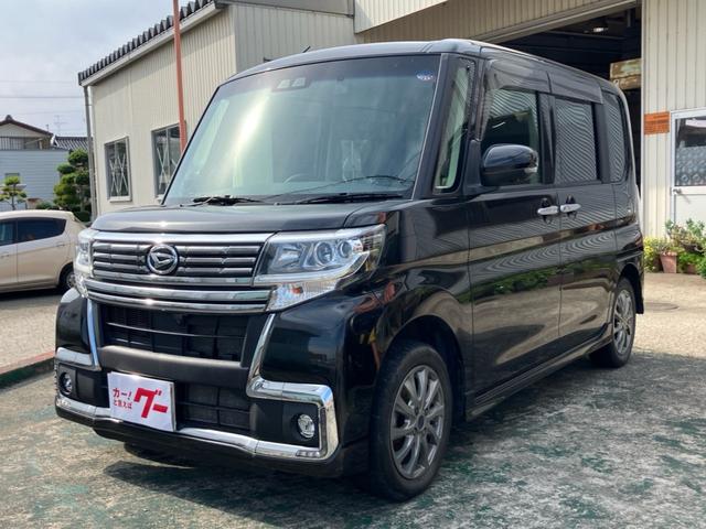 タント(ダイハツ) カスタムＸ　ＳＡＩＩＩ　４ＷＤ　メモリーナビ　フルセグＴＶ　Ｂｌｕｅｔｏｏｔｈオーディオ　両側パワースライドドア　ＥＴＣ　衝突被害軽減システム　アイドリングストップ　オートエアコン 中古車画像