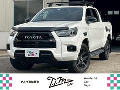 ハイラックス Z GRスポーツ 純正ディスプレイオーディオ 全方位モニター プリクラッシュセーフティ キャノピー ルーフキャリアー パワーシート 合皮コンビシート レッドキャリパー ETC ドライブレコーダー LEDヘッドランプ 中古車画像