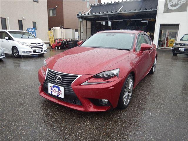 ＩＳ(レクサス) ＩＳ２５０　バージョンＬ　禁煙車　ムーンルーフ　ＬＥＤヘッドライト　１８インチＡＷ　ブラックレザーシート／シートヒーター／ベンチレーション／前席パワーシート　ステアリングヒーター　７インチナビ　バックカメラ　ＢＴオーディオ 中古車画像