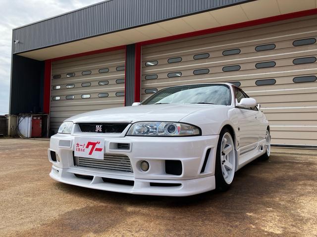 スカイライン(日産) ＧＴ−Ｒ　Ｖスペック　希少なニスモフルエアロ付き　エンジンオーバーホール済み　Ｚ３３ブレンボビッグローター　下回りサビ無し　Ｎ１タービン　室内清掃済 中古車画像