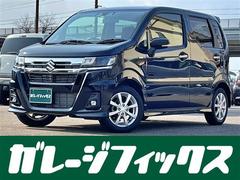 スズキ　ワゴンＲカスタムＺ　ハイブリッドＺＸ　４ＷＤ　クリアランスソナー　オートクルーズコントロール