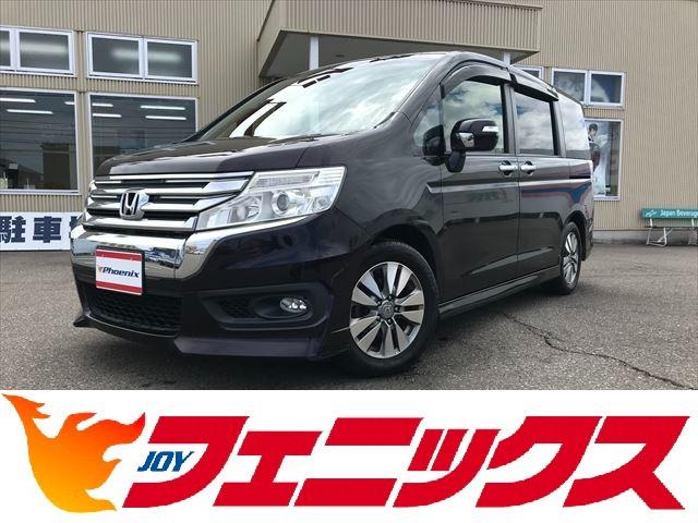 ホンダ ステップワゴンスパーダ Ｚ　インターナビセレクション☆１オナ☆走行５５，０００ｋｍ☆　☆禁煙車☆ナビ☆フルセグＴＶ☆ＤＶＤ再生☆リアモニター☆横滑り防止☆アイドリングストップ☆両側電動スライド☆ビルトインＥＴＣ☆クルーズコントロール☆ＨＩＤヘッドライト☆アクティブコーナーリングライト☆