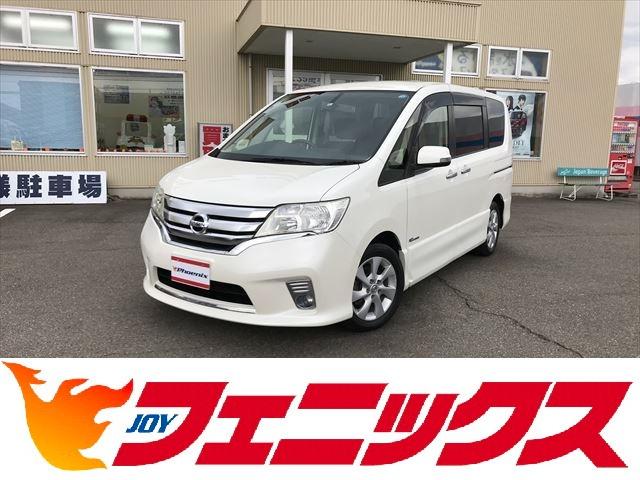 日産 セレナ ＨＳーＳ－ＨＶ☆パノラルーフ☆ナビ☆後席Ｍ☆電動Ｄ☆試乗ＯＫ　☆パノラミックルーフ☆ナビ☆フリップダウンモニター☆ＤＶＤ再生☆ブルートゥース☆フルセグＴＶ☆バックカメラ☆ビルトインＥＴＣ☆電動ドア☆クルーズコントロール☆オートライト☆インテリキー☆試乗出来ます☆