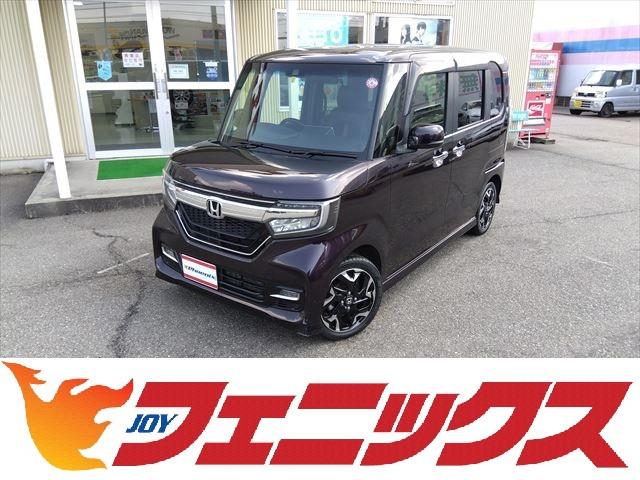 ホンダ Ｎ−ＢＯＸカスタム Ｇ　Ｌターボホンダセンシング☆走行４．２万Ｋ☆禁煙☆試乗ＯＫ　☆純正ナビ☆ブルートゥース接続☆フルセグＴＶ☆バックカメラ☆ビルトインＥＴＣ☆衝突軽減ブレーキ☆ＬＥＤオートライト☆オートハイビーム☆ステアリモコン☆両側電動スライドドア☆ターボ☆リヤサンシェード☆