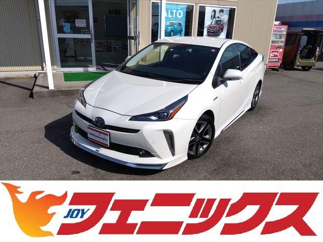 プリウス(トヨタ) Ｓツーリングセレクション☆後期型☆走行２．４万ＫＭ☆試乗ＯＫ　☆モデリスタエアロ☆９インチナビ☆ブル 中古車画像