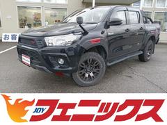 ハイラックス X☆4WD☆ダブルキャブ仕様☆走行5.1万km☆禁煙車☆ ナビ☆TV☆Bluetooth☆バックカメラ☆ダブルキャブ仕様☆2.4Lディーゼルターボ☆4WD☆ブレラOGカスタム☆TRDパーツ スポーツバー アンダーカバー サイドステップ テールラック☆試乗OK 中古車画像
