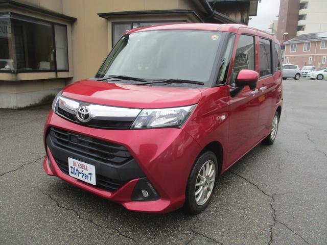 トヨタ タンク Ｘ　４ＷＤ　左パワースライドドア　スマートキー　アルミ　アイドリングストップ　シートヒーター